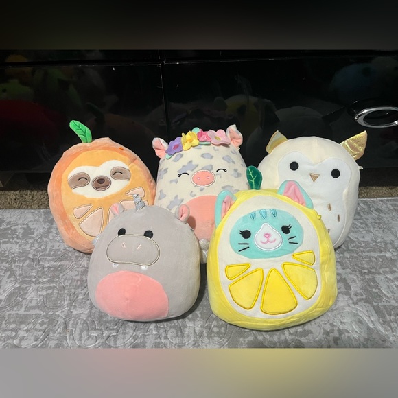 Squishmallows Toys Squishmallows That Range From 58 Inches Poshmark